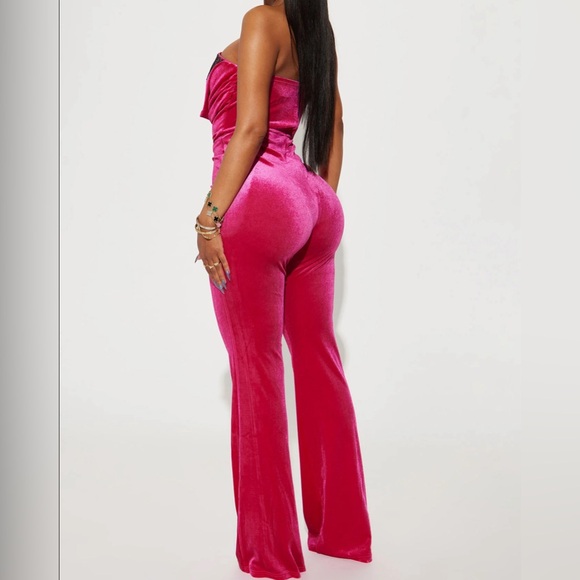 Fuchsia Jumpsuit - Picture 4 of 4